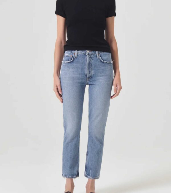 RILEY CROP HIGH RISE STRAIGHT