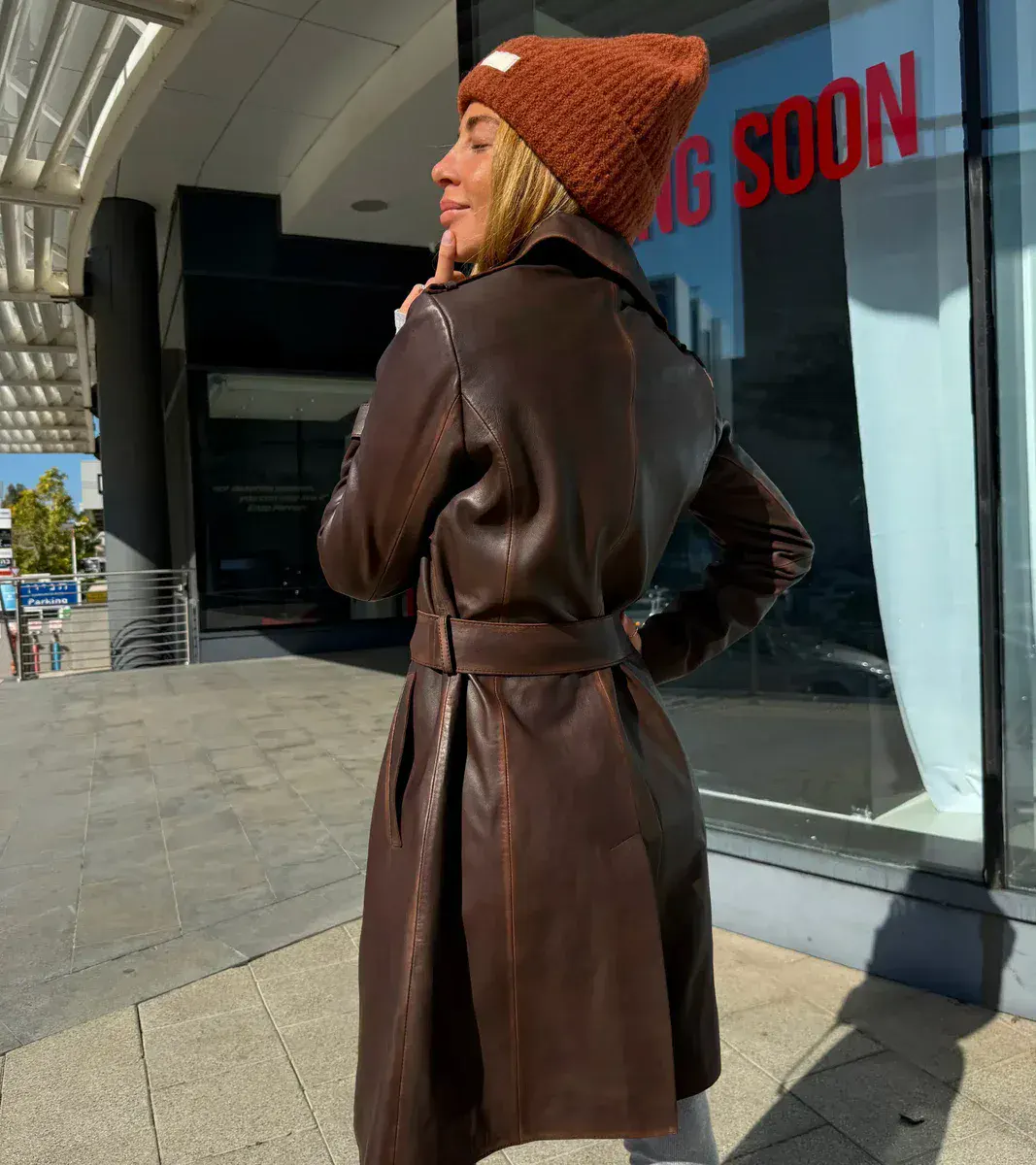 LAURE LEATHER JACKET – תמונה 3