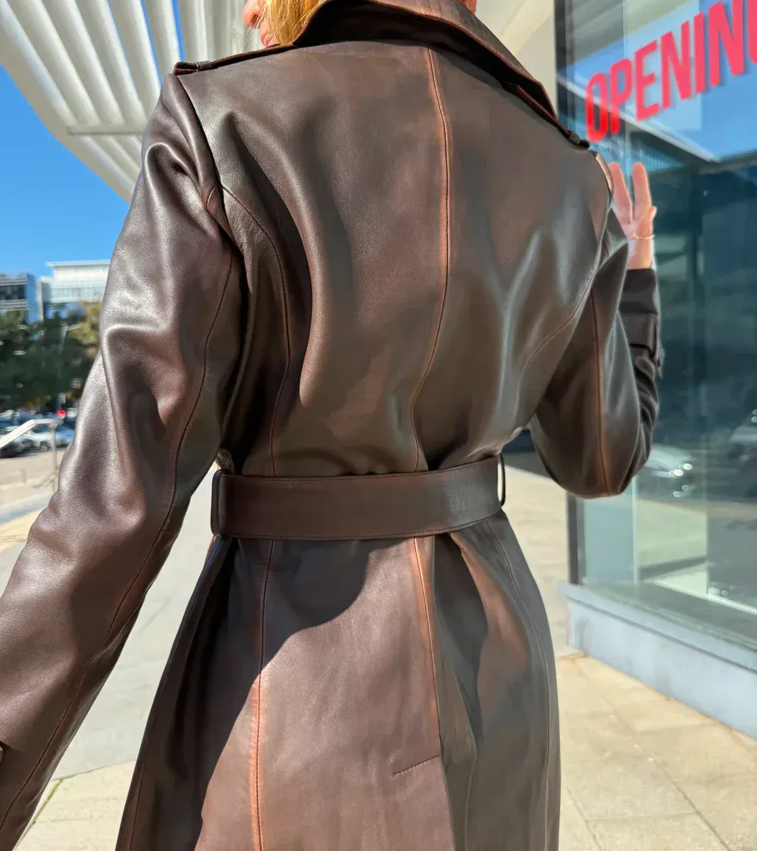 LAURE LEATHER JACKET – תמונה 4