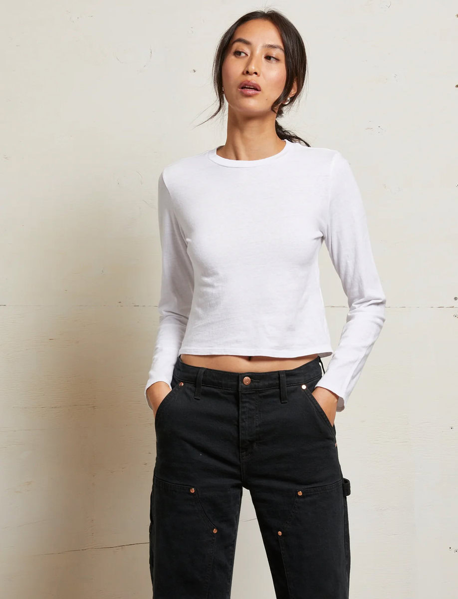 JAMIE LONG SLEEVE CREW SHIRT – תמונה 3