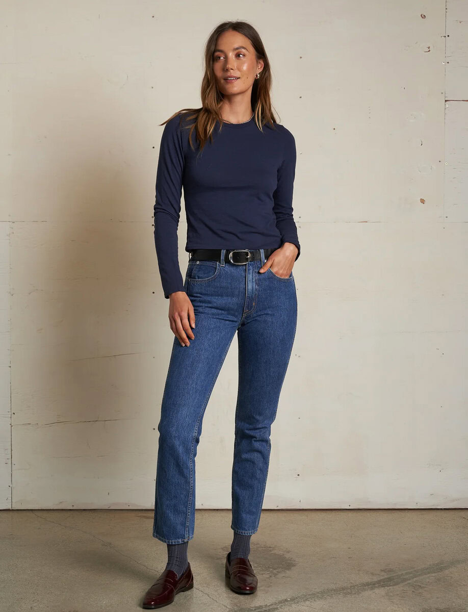 JAMIE LONG SLEEVE CREW SHIRT – תמונה 7