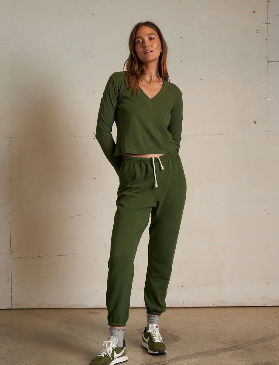 FIONA LONG SLEEVE V NECK SHIRT – תמונה 6