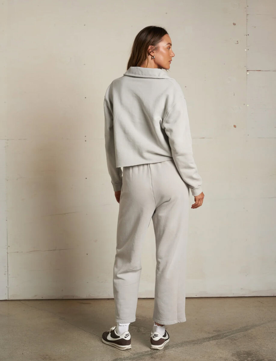 FALLON FLEECE BARREL SWEATPANTS – תמונה 10