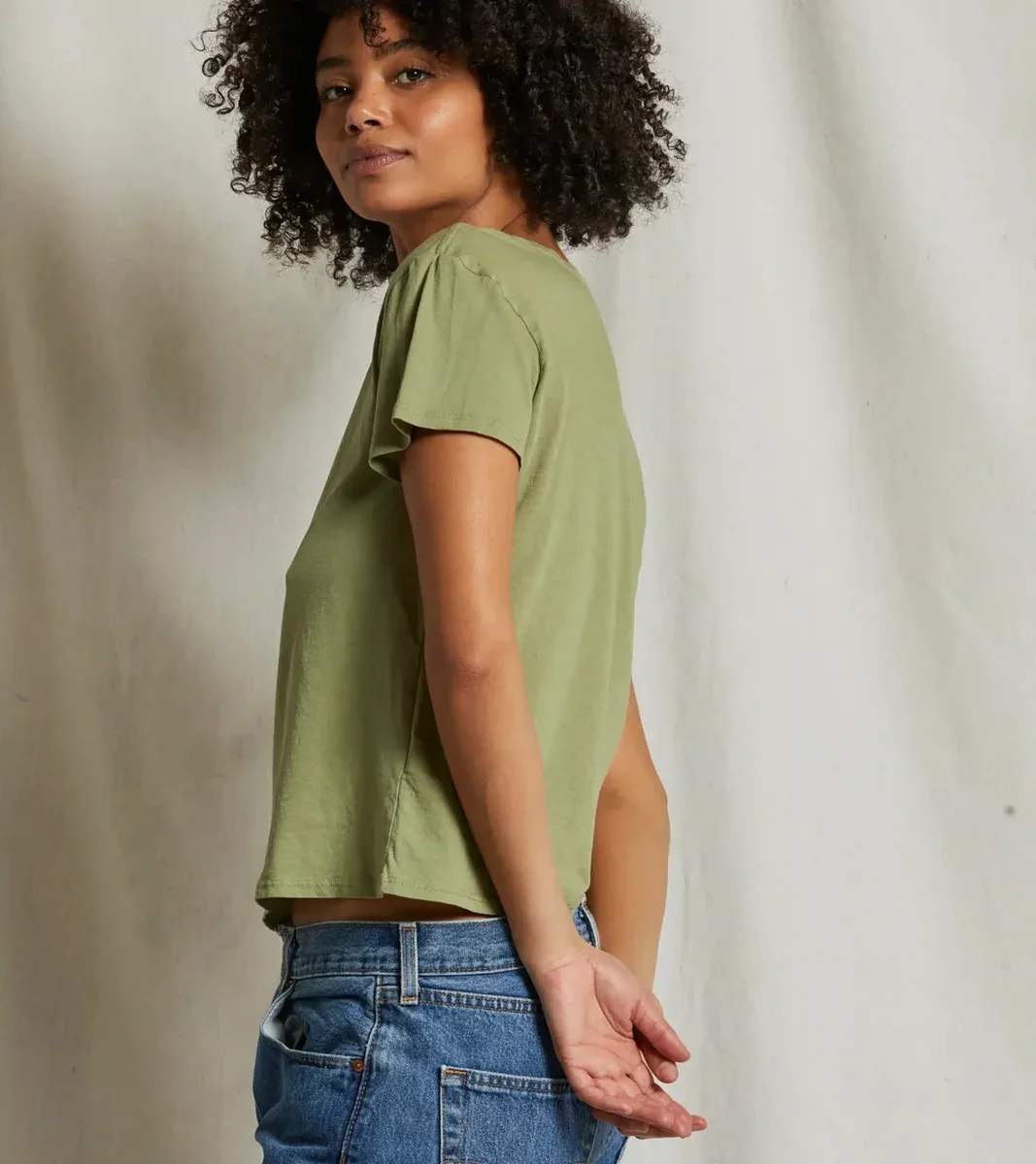 HARLEY COTTON BOXY CREW TEE