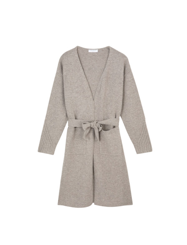 WAISTCOAT LONG SLEEVES CARDIGAN