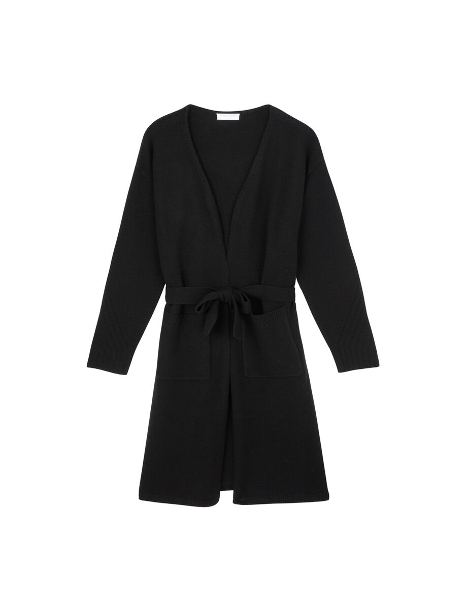 WAISTCOAT LONG SLEEVES CARDIGAN