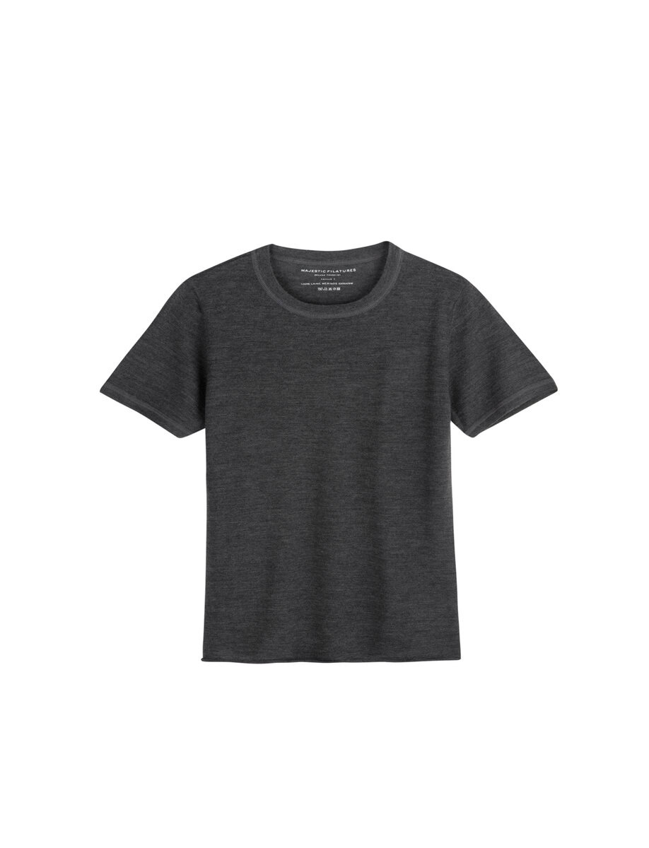 KNIT SHORT SLEEVE SHIRT