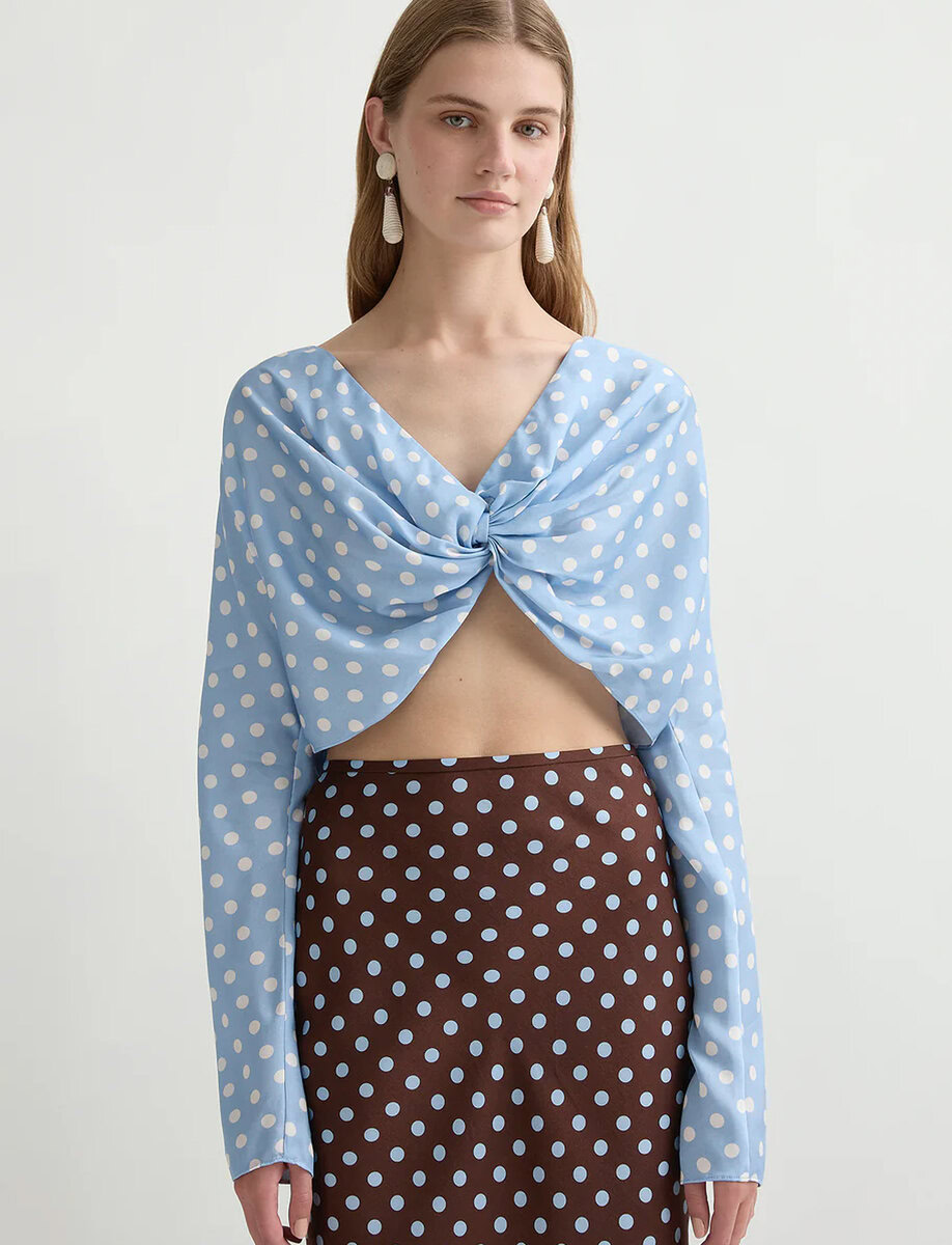 TILLIE LONG SLEEVE TOP – תמונה 3