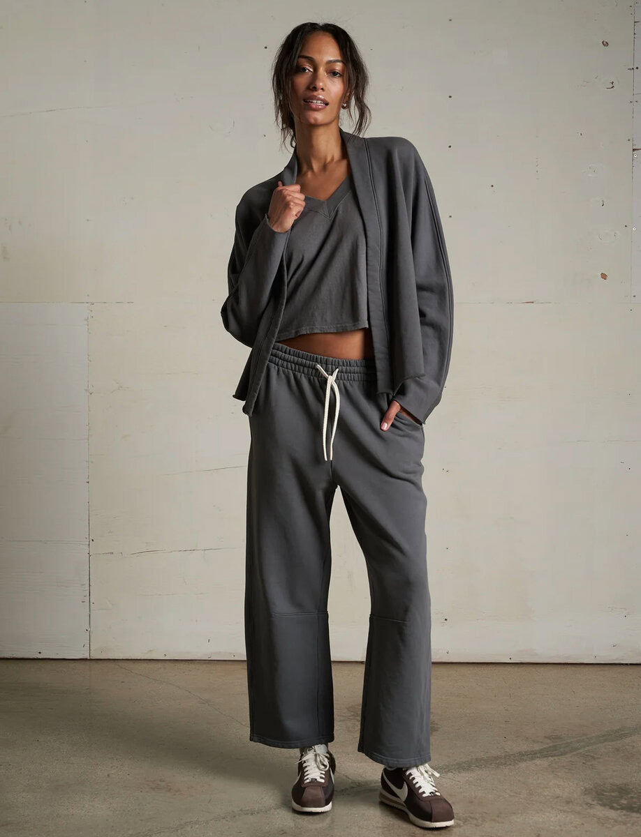 OLIVIA FLEECE OPEN CARDIGAN – תמונה 5