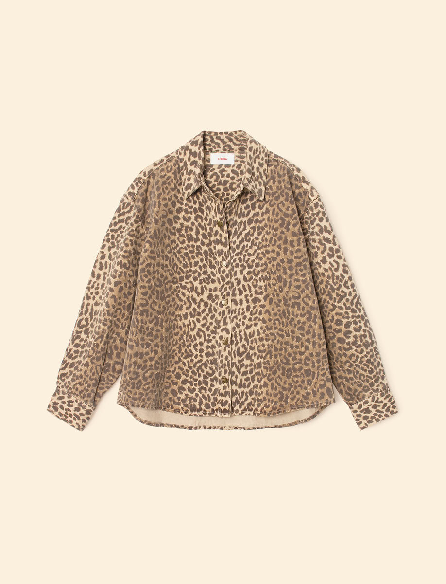 GIA LEOPARD SHIRT