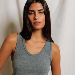BLONDIE STRUCTURED RIB BRA FRIENDLY TANK