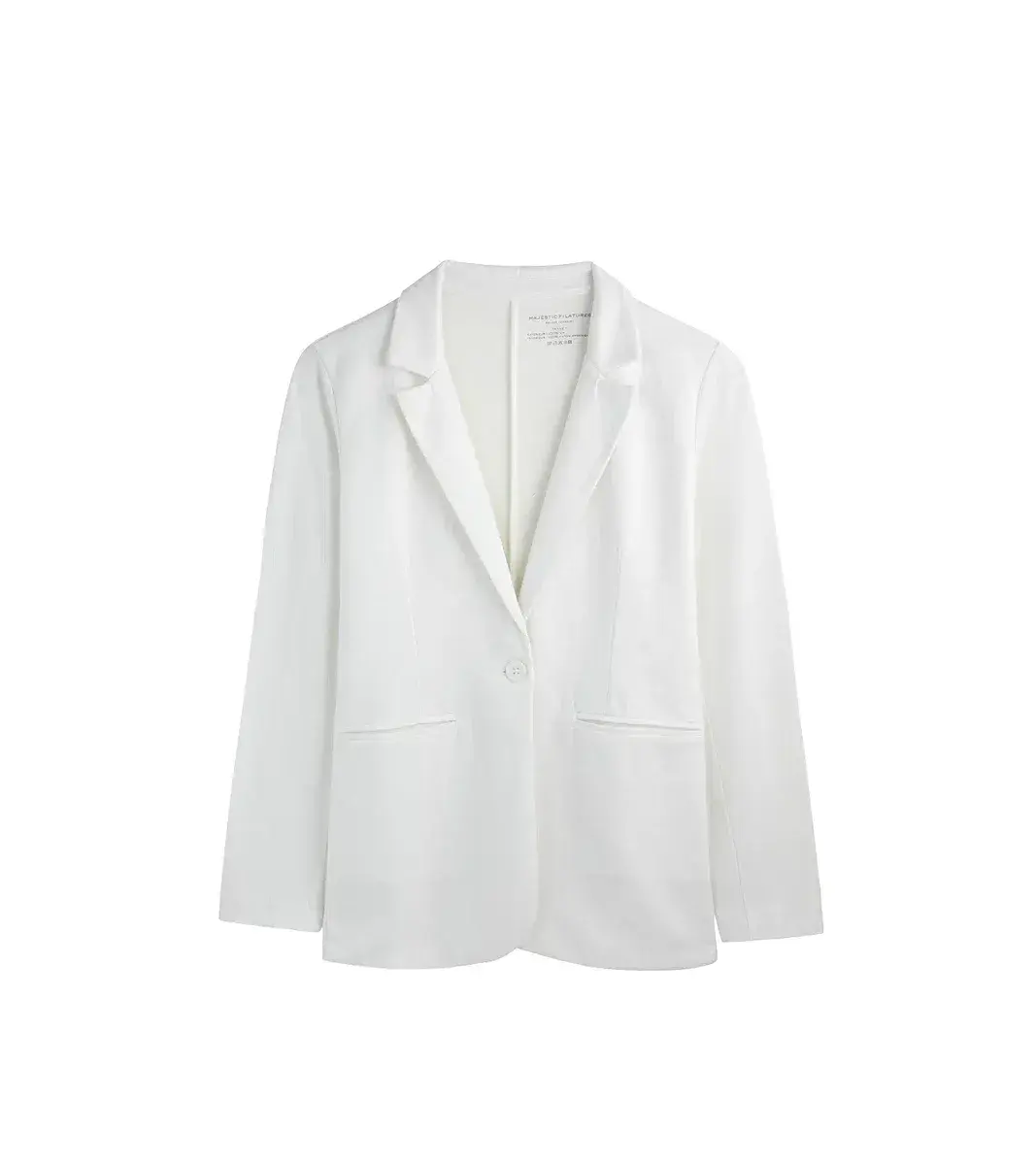 JACKET PIPED POCKETS