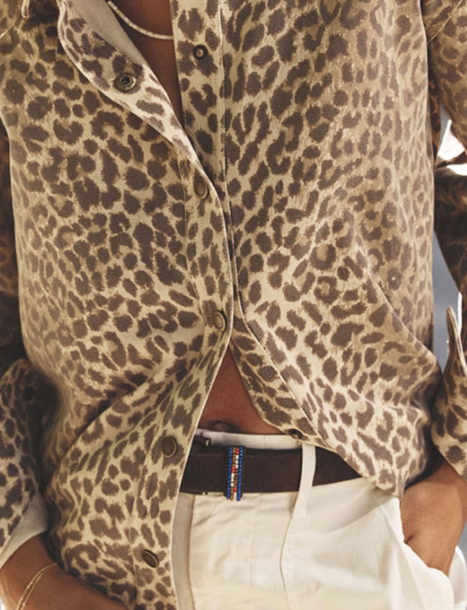 GIA LEOPARD SHIRT – תמונה 3