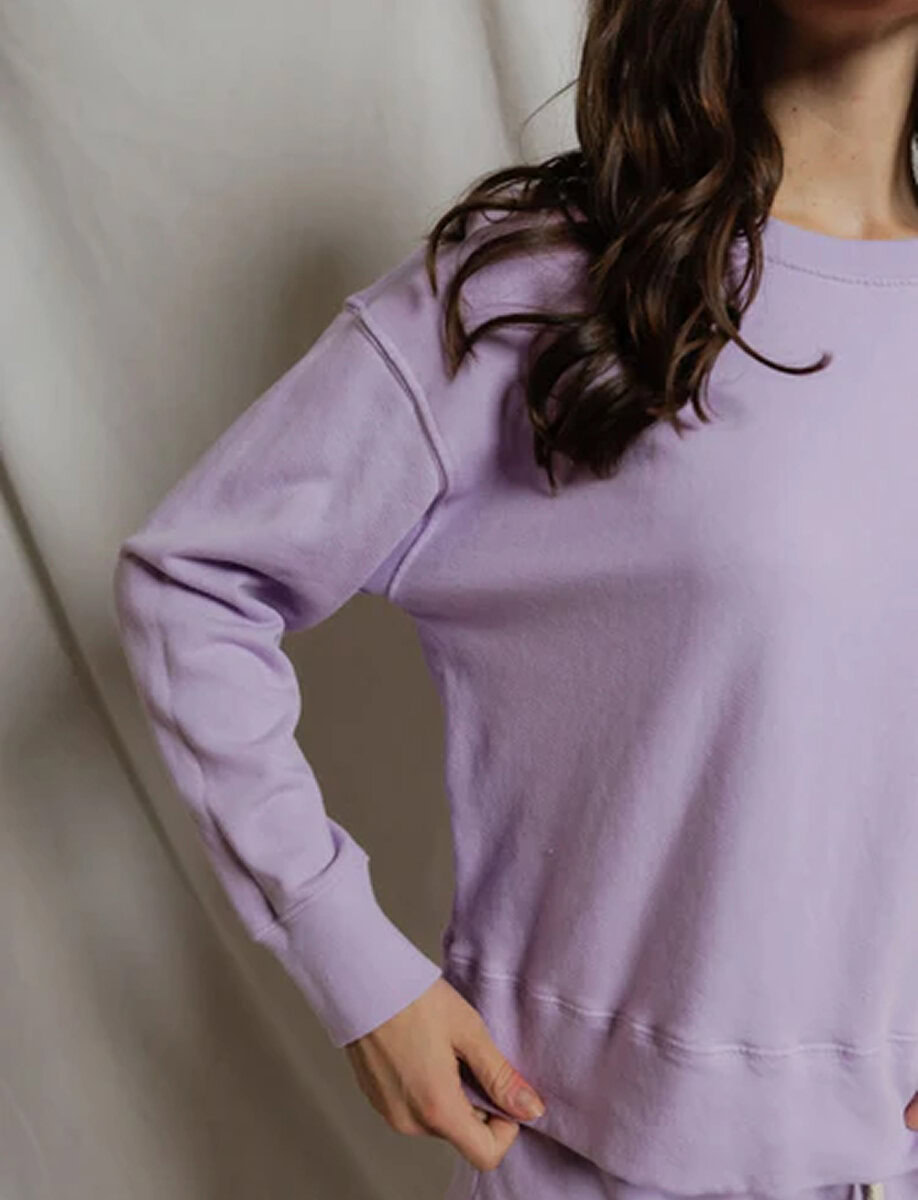 TYLER FRENCH TERRY PULLOVER SWEATSHIRT – תמונה 26