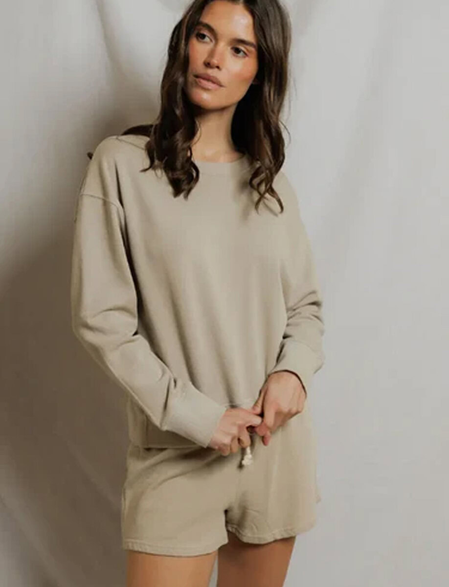TYLER FRENCH TERRY PULLOVER SWEATSHIRT – תמונה 29