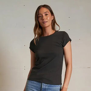 SHERYL RECYCLED COTTON BABY TEE