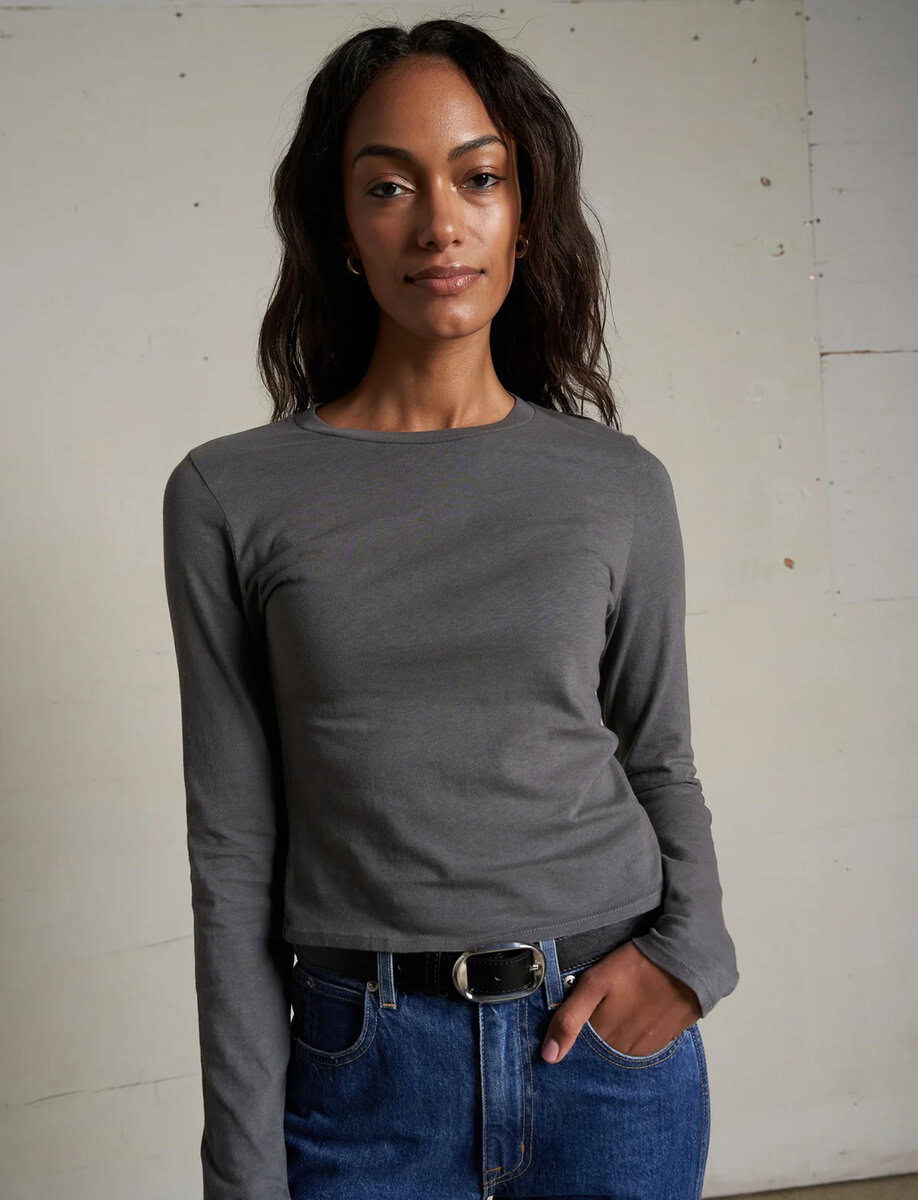 JAMIE LONG SLEEVE CREW SHIRT – תמונה 13