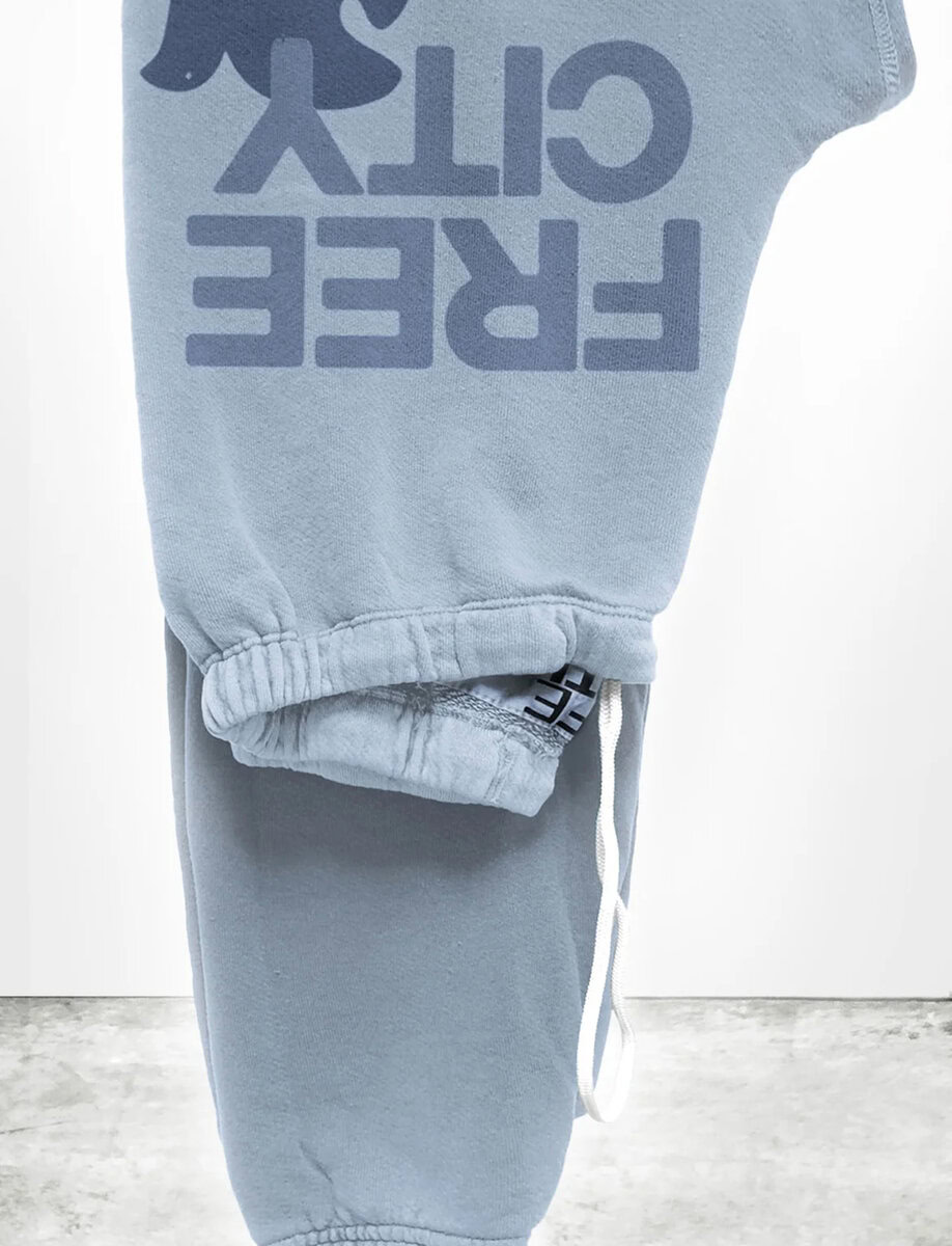 LARGE SWEATPANT | BLUE ICE