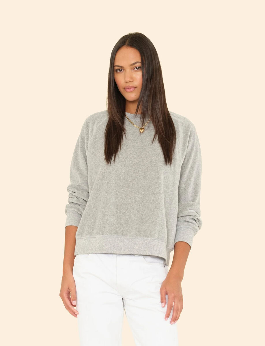 PIERRE SWEATSHIRT | HEATHER GREY – תמונה 3