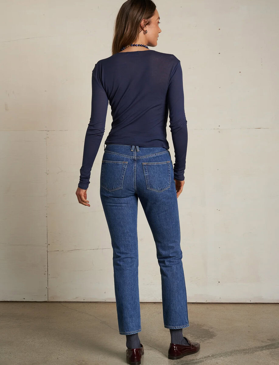 INNA LIGHT FRENCH JERSEY LONG SLEEVE SHIRT – תמונה 14