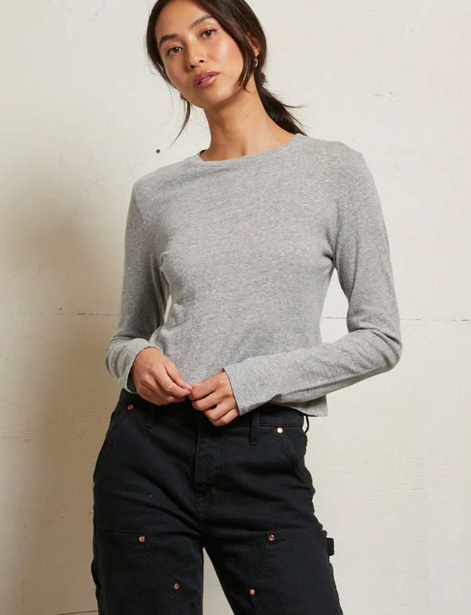 JAMIE LONG SLEEVE CREW SHIRT