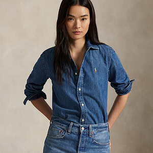 SLIM FIT DENIM SHIRT | CLASSIC WASH