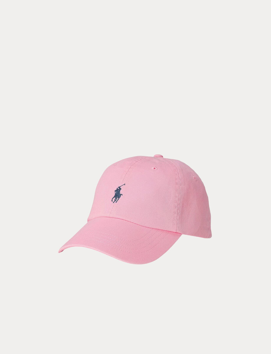 COTTON CHINO BALL CAP | PINK