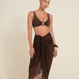 SANTORINI SARONG | ESPRESSO