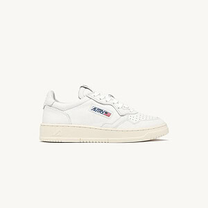 MEDALIST LOW SNEAKERS IN SUPER-SOFT WHITE NAPPA