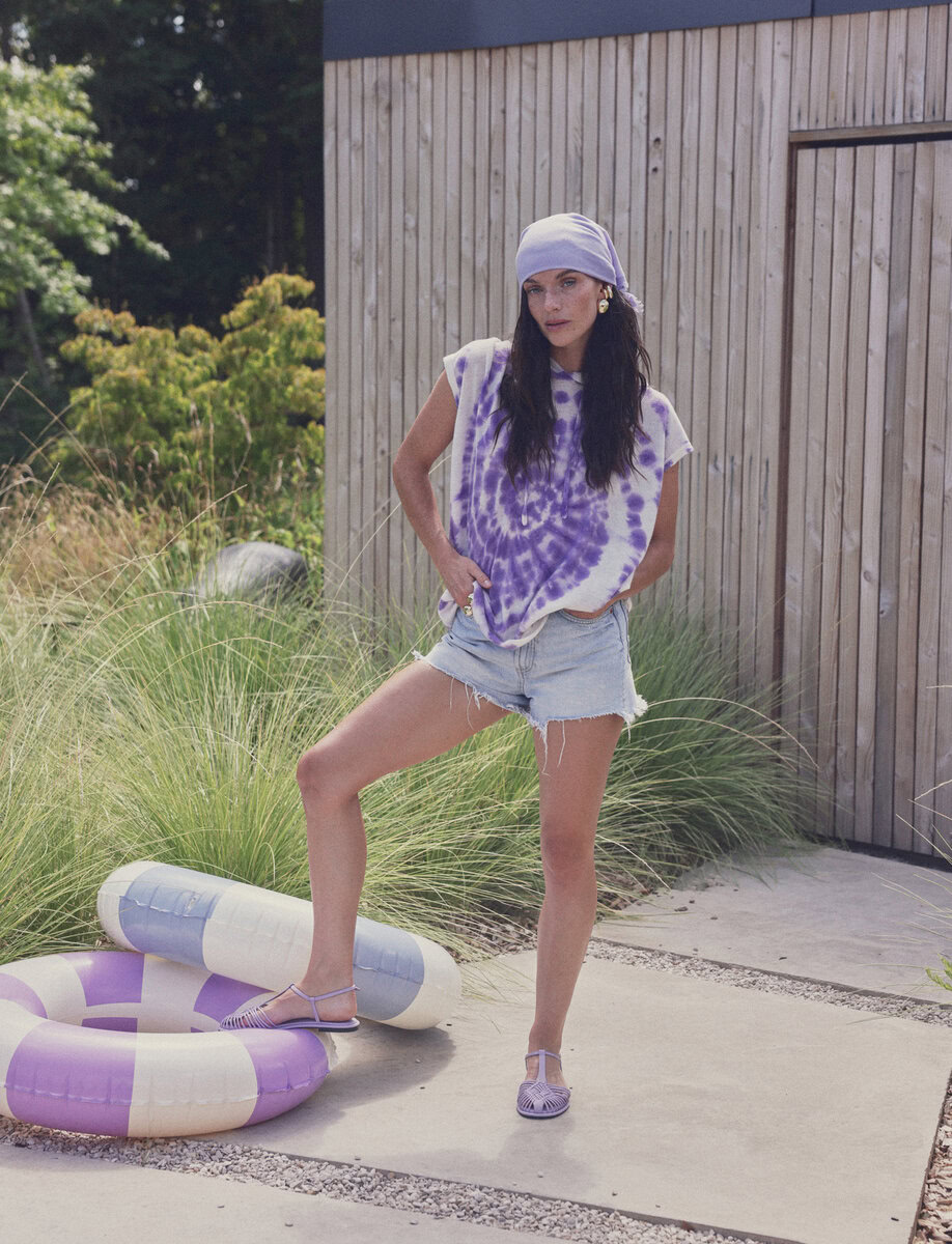 ROUND NECK SLEEVELESS | AMETHIST – תמונה 3