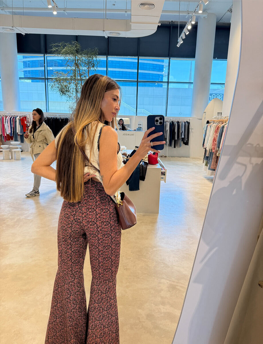 LILAC WINE PANT | PINK SHADOWS – תמונה 4