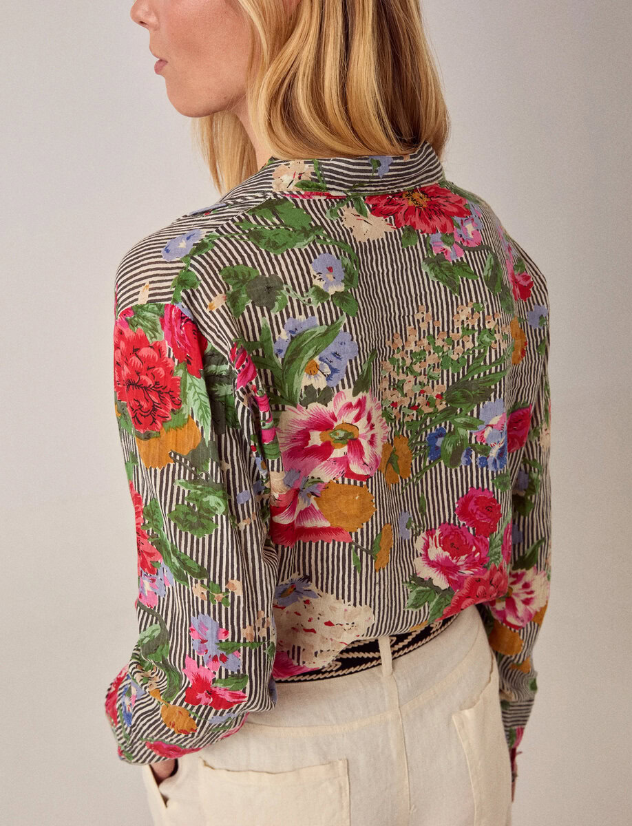 HULTON SOUL PITI BLOUSE | NOIR – תמונה 7