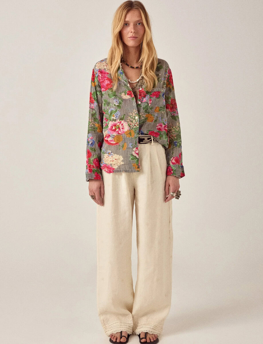 HULTON SOUL PITI BLOUSE | NOIR – תמונה 8