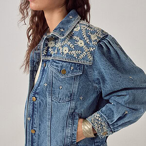 ARIZONA LORETTA JACKET | BLUE HAZE