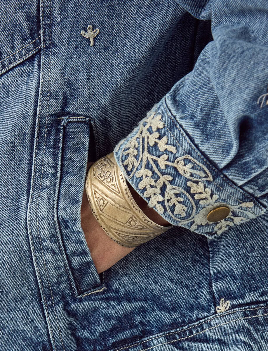 ARIZONA LORETTA JACKET | BLUE HAZE – תמונה 6