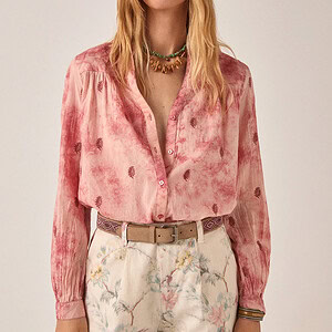 RANI MINERAL WAVES BLOUSE | GRANTE