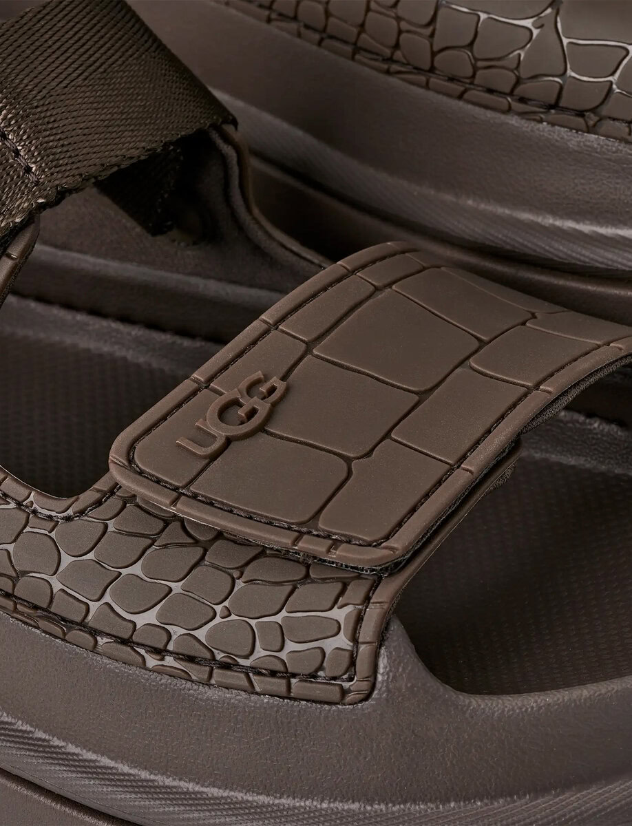 GOLDENGLOW EMBOSSED SANDALS – תמונה 5