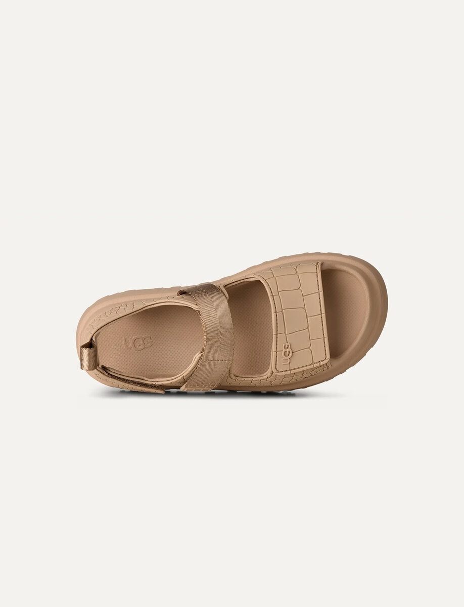 GOLDENGLOW EMBOSSED SANDALS – תמונה 14