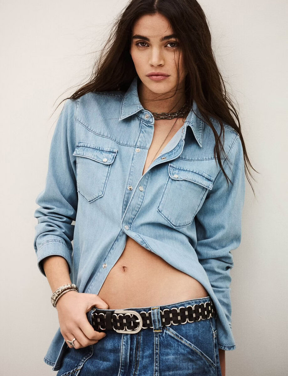 ADALI SHIRT | LIGHT WASH