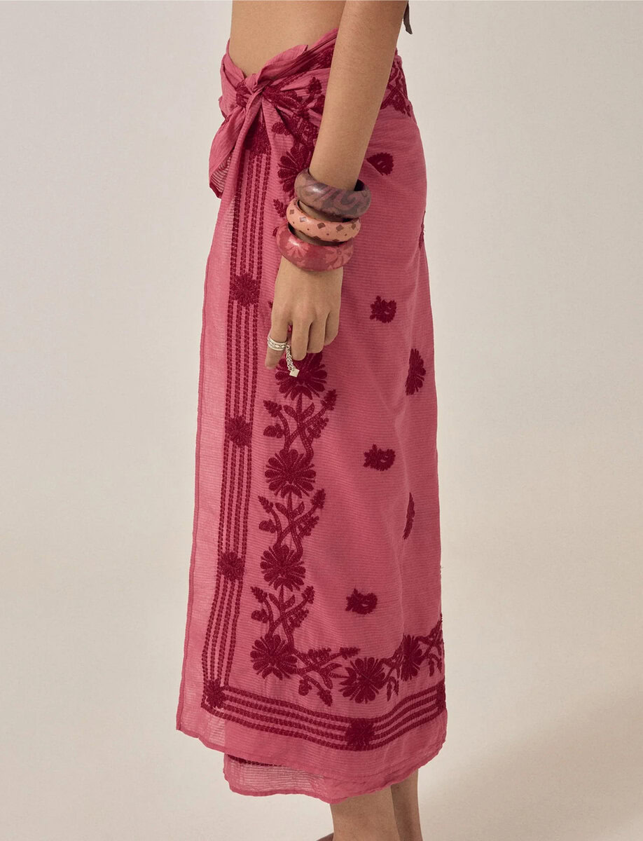 CLAVEL NILO PAREO | FRAMBOISE – תמונה 4