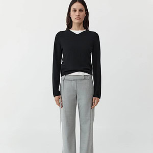 90S BELT MINIMAL PANTS