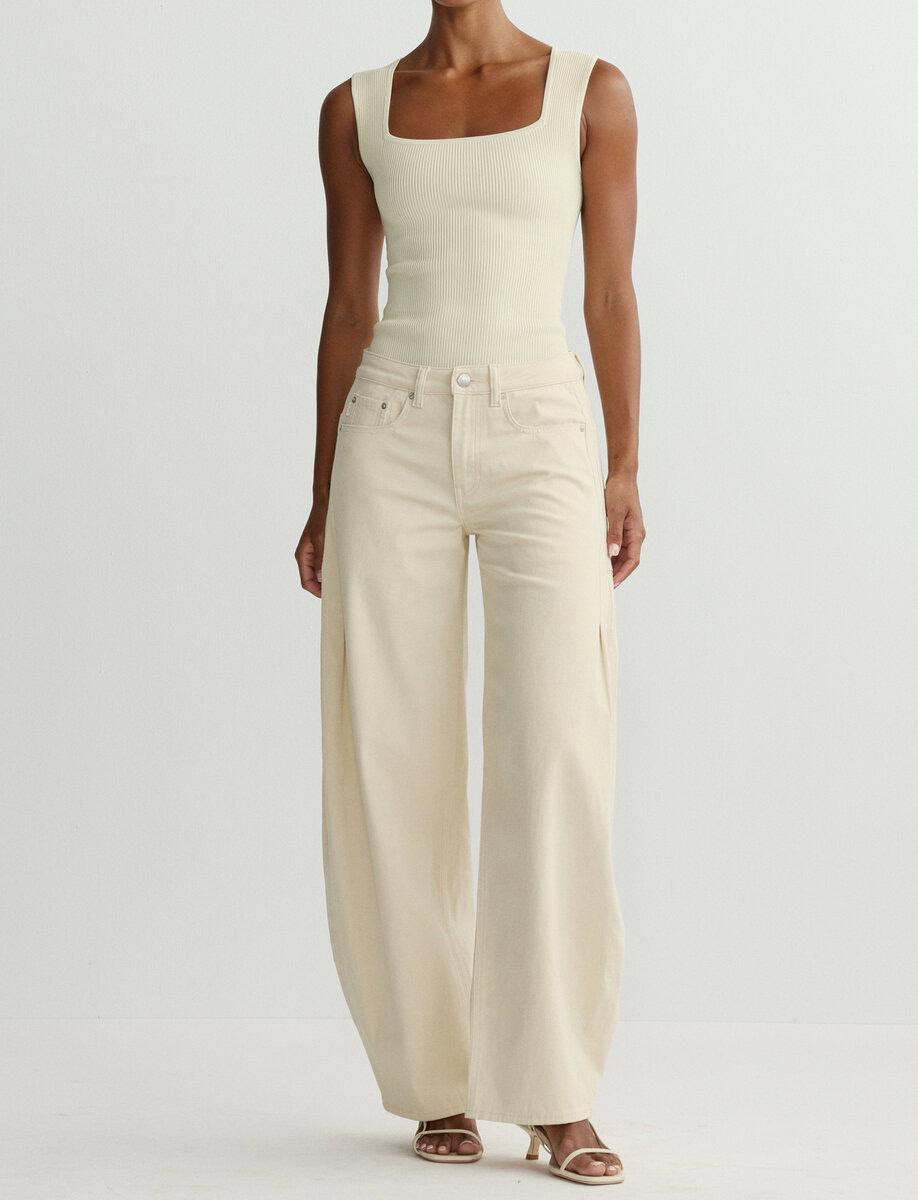 RORI HORSESHOE JEAN | JUTE