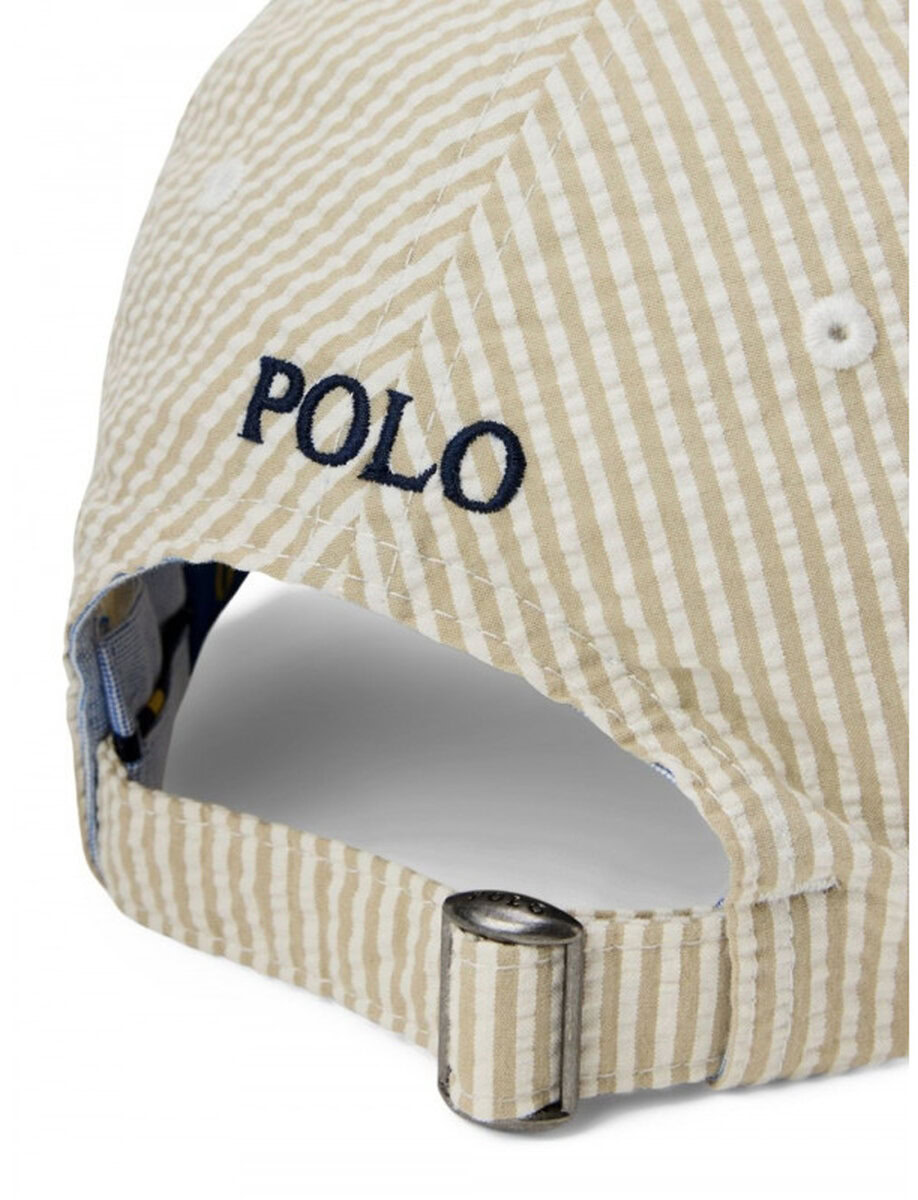 COSEERSUCKER BALL CAP | BEIGE – תמונה 2