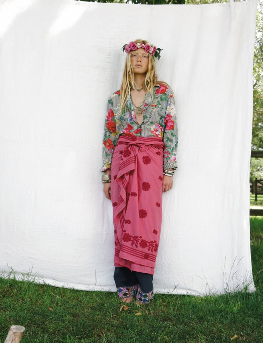 CLAVEL NILO PAREO | FRAMBOISE