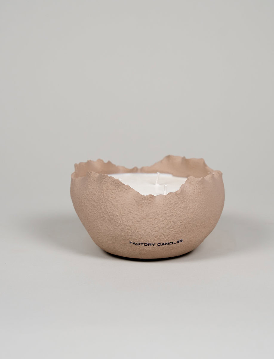 TALIASOL X FACTORY CANDLE | SHELL SMALL BROWN