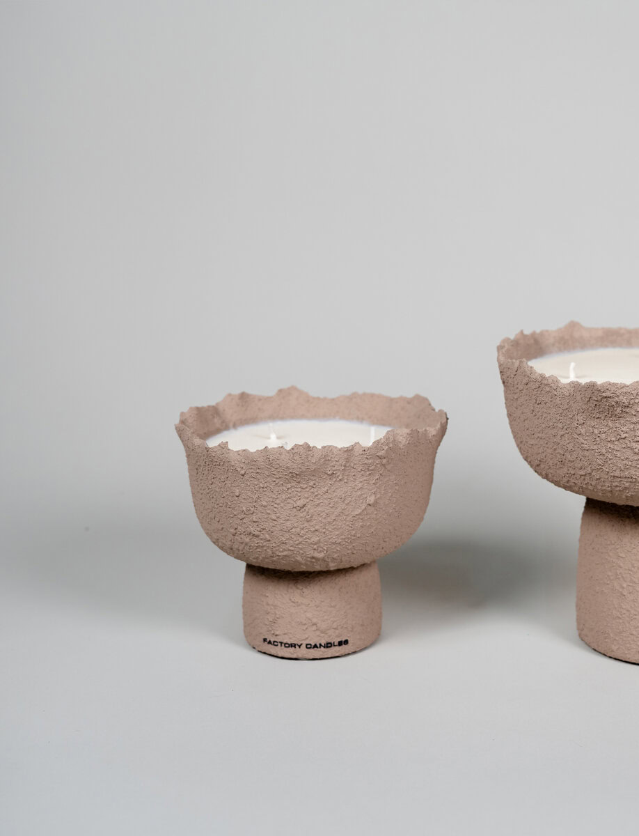 TALIASOL X FACTORY CANDLE | FLUER SMALL BROWN