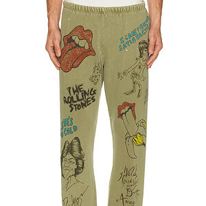 ROLLING STONES ART SWEATPANTS