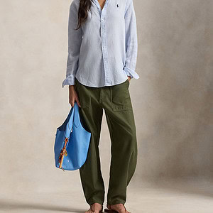 CLASSIC FIT LINEN SHIRT | SKY BLUE