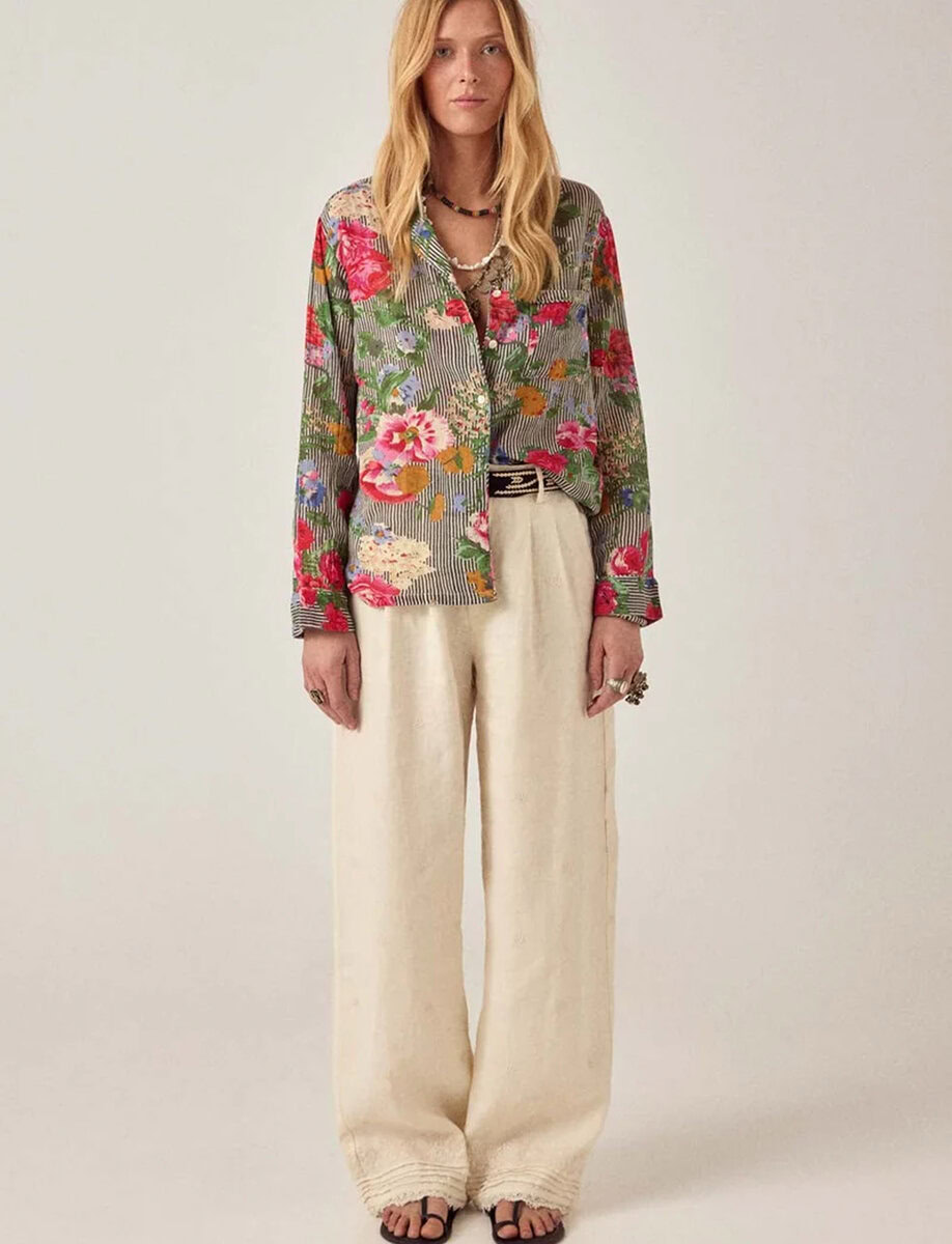 SOLSTICE LINEN PANT | IVORY WHISPER