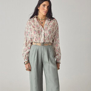 OTTO TWIST LINEN PANT | MAIDEN